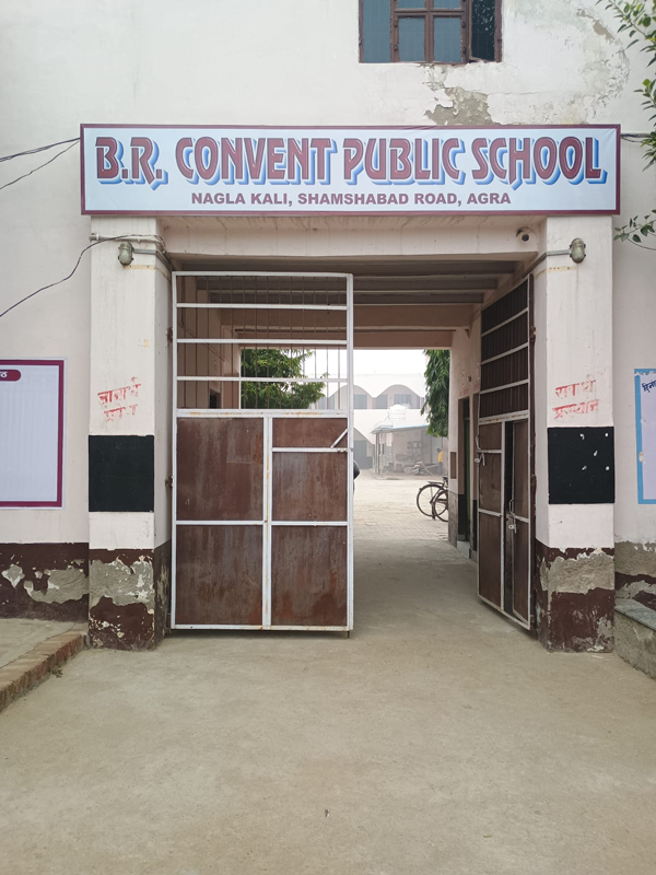 Front entrance of BR Convent Public School